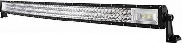 LED Авто Извит Бар 702W LED 3 Реда 12V-24V 49140 Лумена 50"/127 см Комбиниран Лъч 12/60 Градуса