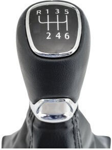 Gear Shift Knob with Boot for Skoda Superb Black