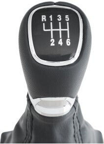 Buton schimbător de viteze cu manșon pentru Skoda Octavia Negru