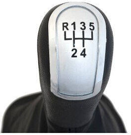 Schaltknauf mit Manschette für Skoda Fabia Schwarz 1999-2007