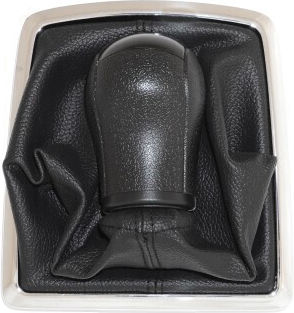 Buton schimbător de viteze cu manșon pentru Ford Fiesta / Focus / Kuga Negru