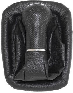 Buton schimbător de viteze cu manșon pentru Volkswagen Golf / Bora Negru 1997-2005