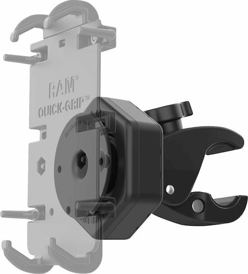 RAM Mount Tough-Claw Small Clamp Base with Vibe-Safe Adapter Σφιγκτήρας για Βάση Κινητού Μοτοσυκλέτας