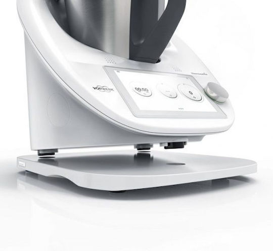 Thermoslider H V2 Plus Άσπρο Premium – Ξύλινη Συρόμενη Βάση Thermomix Tm6 Tm5