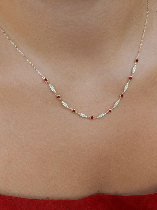 Art d or Halskette aus Weißgold 14K Art d or Halskette aus Weißgold 14K