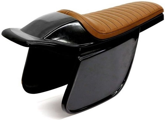 Moto Discovery Σέλα Μοτοσυκλέτας SCR5.1-BROWN-MD