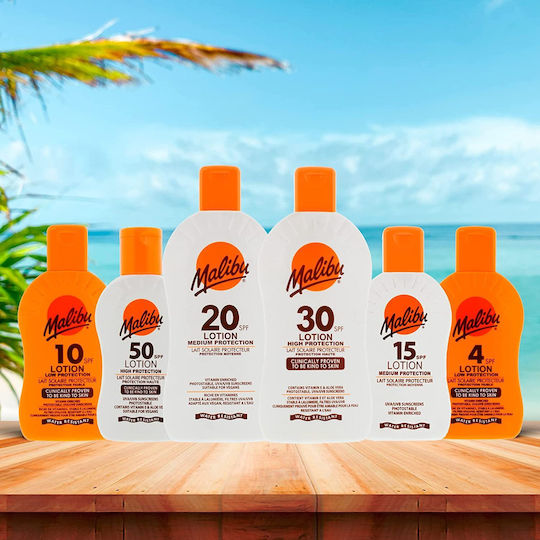 Malibu Водоустойчив Детско Слънцезащитно Емулсия SPF50 200мл