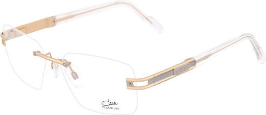 Cazal Ανδρικός Μεταλλικός Σκελετός Ροζ Χρυσό 7103 003