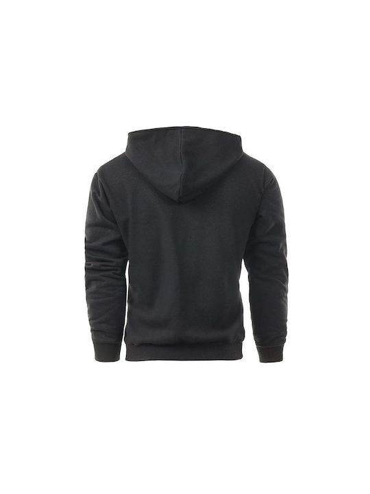 MBLK Men's Sweatshirt with Hood Black