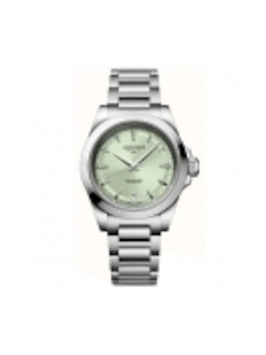 Longines Conquest Watch Automatic with Silver Metal Bracelet