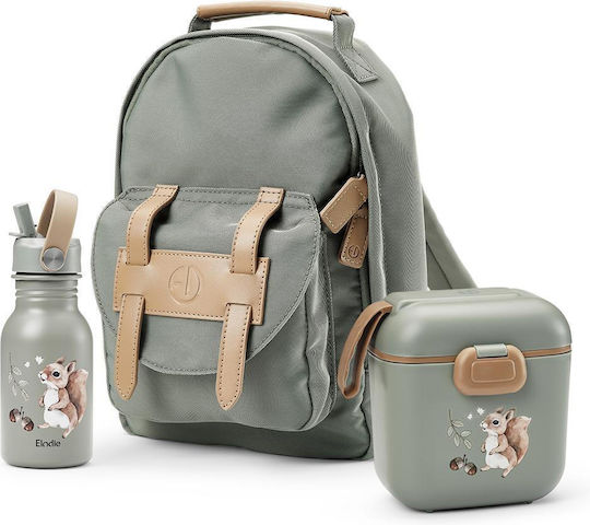 Elodie Details Chipmunk Darling Kunststoff Kinderlebensmittelbehälter Grün