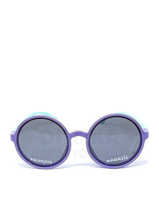 Marasil Polarized Παιδικά Γυαλιά Ηλίου Μωβ