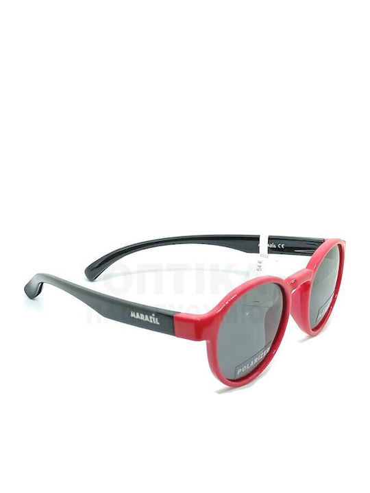Marasil Παιδικά Γυαλιά Ηλίου με Polarized Φακό Κόκκινα