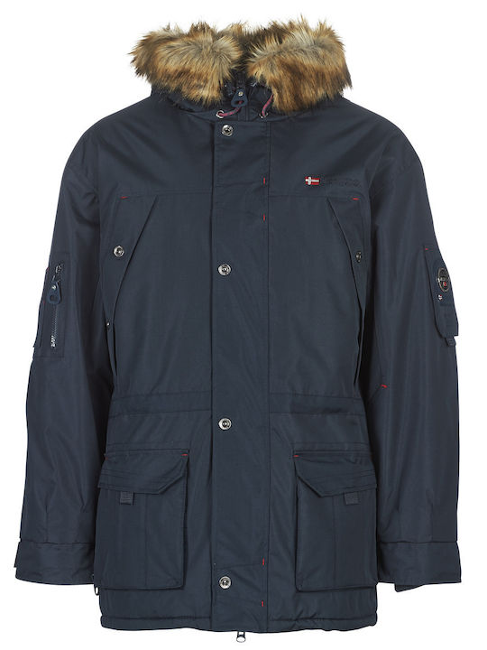Winter Jacke Parka Marine