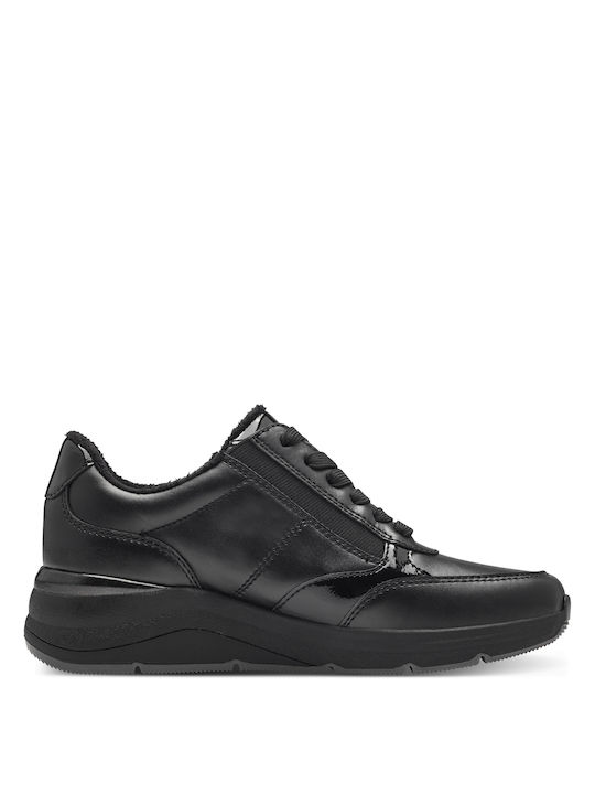 Jana Damen Anatomisch Sneakers BLACK