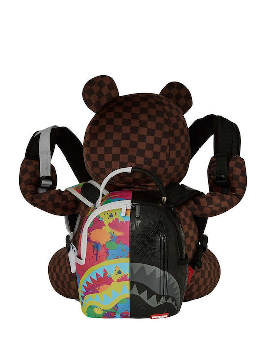 Sprayground Bear Wearing Backpack Αδιάβροχο 34lt Καφέ Sprayground Bear Wearing Backpack Αδιάβροχο 34lt Καφέ