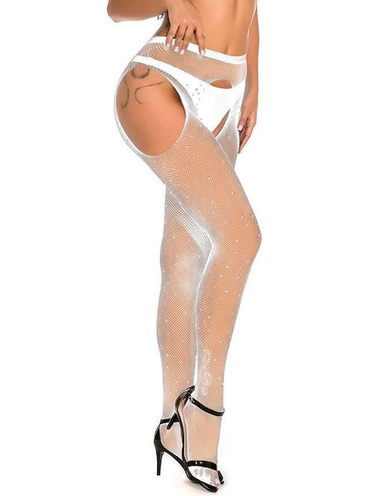 Kinksters Sexy Καλσόν Λευκό
