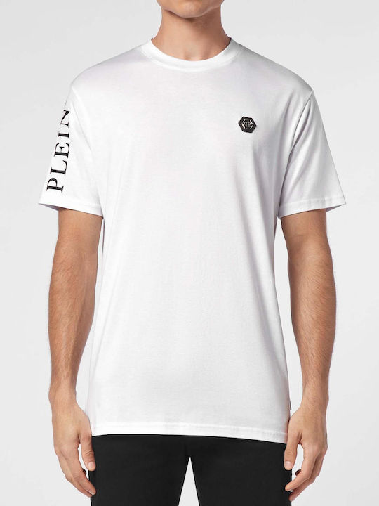 Philipp Plein Men's Short Sleeve T-shirt White