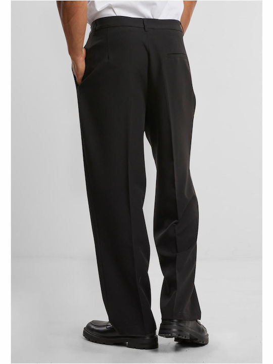 Men's Trousers Elastic Black
