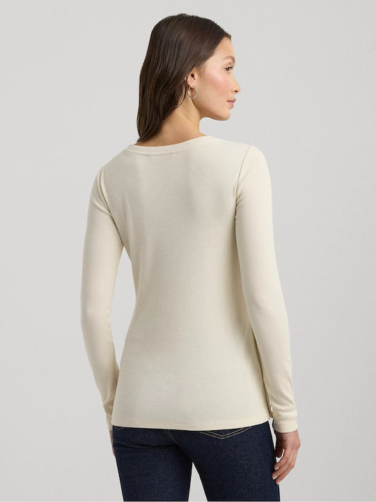 Ralph Lauren Damen Bluse Mascarpone Cream