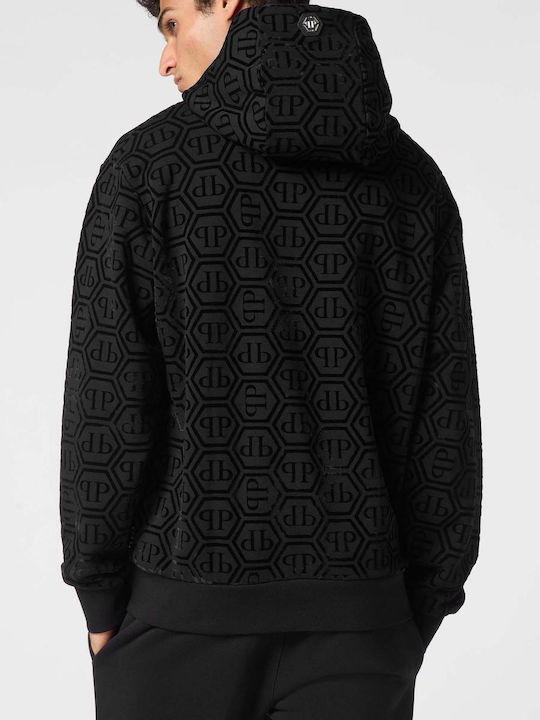 Philipp Plein Men's Sweatshirt with Hood Black