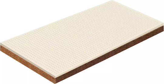 Greco Strom Mattress Crib Ερατώ with Coconut Fiber & Latex 70cmx140cm
