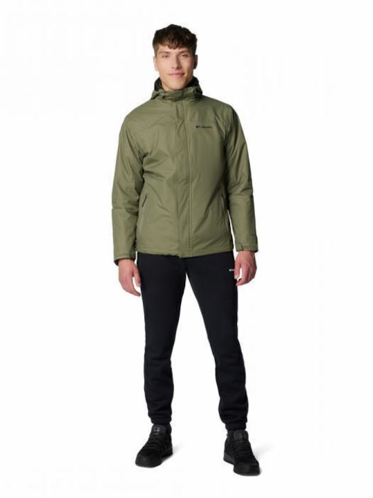 Tunnel Falls 3 in 1 Winter Jacket Waterproof Stone Green