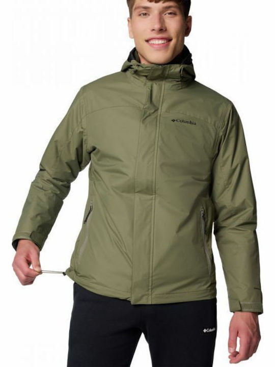 Tunnel Falls 3 in 1 Winter Jacket Waterproof Stone Green