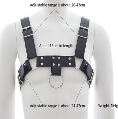 Naughty Toys Ανδρικό Harness Μαύρο