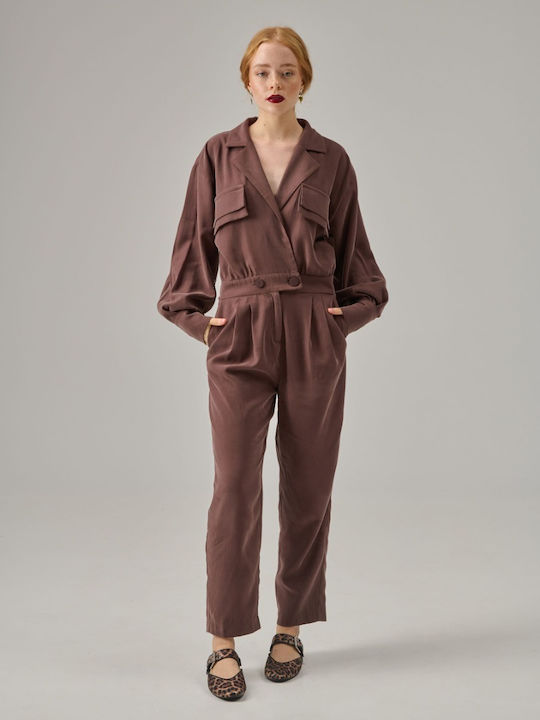 Project Soma Women's One-piece Suit Brown