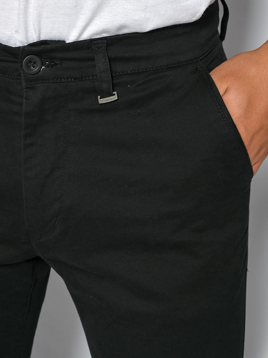 Παντελόνι Chino σε Slim Εφαρμογή Black