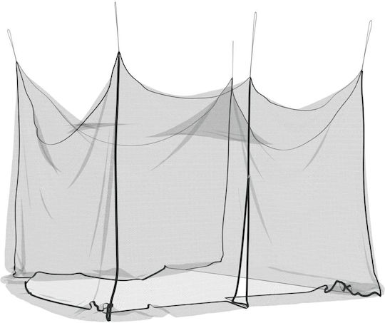 vidaXL Camping Mosquitos Nest Black 300x300x250cm