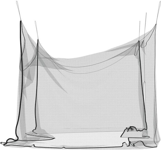 vidaXL Camping Mosquitos Nest Black 300x300x250cm