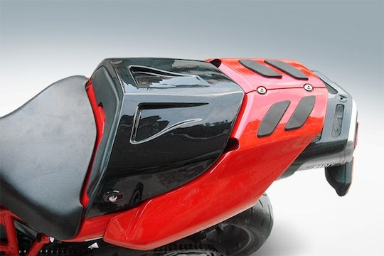 Moto Discovery Motorcycle Monoseat for Ducati Multistrada Black 1pcs
