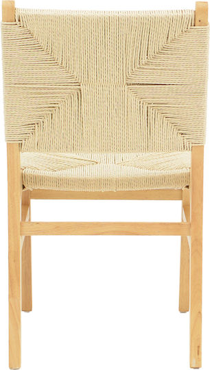 Arten Dining Room Wooden Chair Natural Shade 60x55x85cm