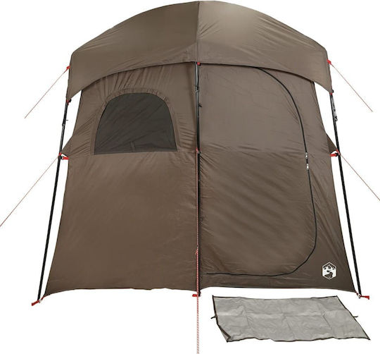 vidaXL Σκηνή Camping Τουαλέτας Καφέ