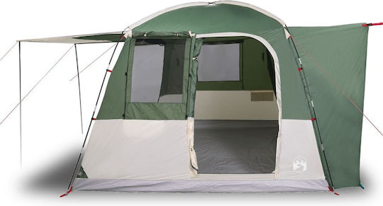 vidaXL Cort Camping Mașină Verde pentru 4 Persoane 314x314x240cm