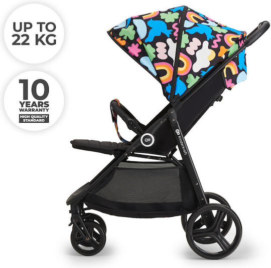 Kinderkraft Grande Plus Baby Stroller Suitable for Newborn Happy Shapes 9.8kg