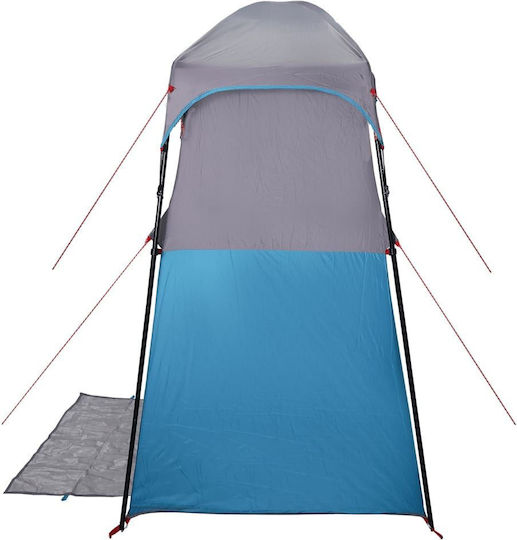 vidaXL Σκηνή Camping Τουαλέτας Μπλε 256x136x225εκ.