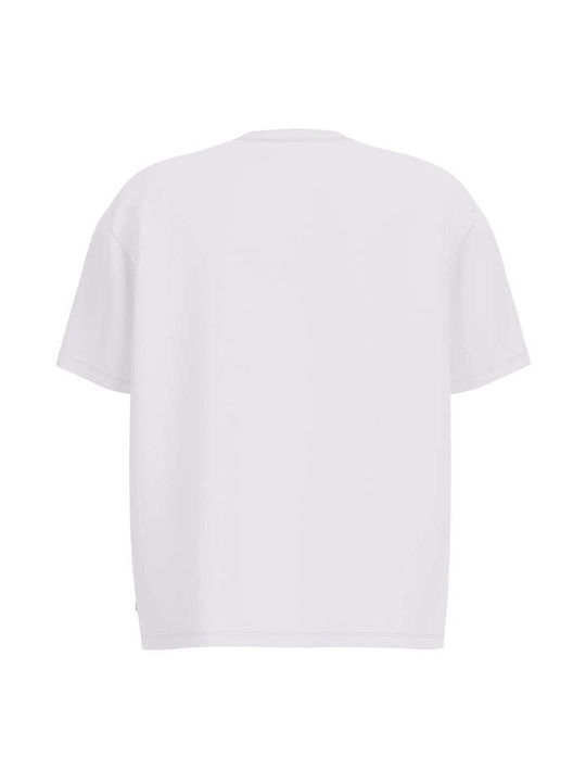 Guess Men's Short Sleeve T-shirt White