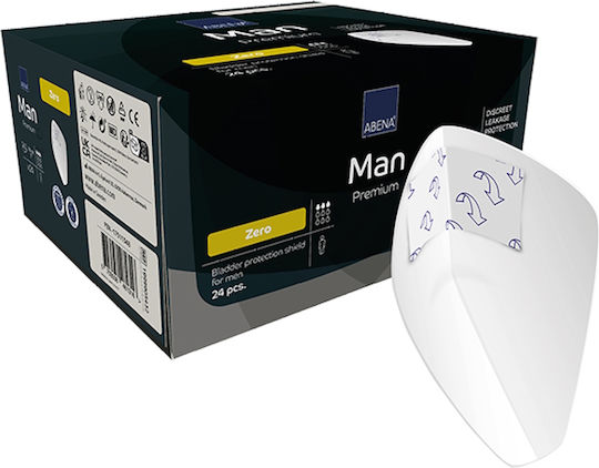 Abena Man Zero Premium Incontinence Pads for Men 24 pcs