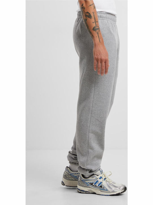Basic Essential Παντελόνι Φόρμας χωρίς Λάστιχο Heathergrey