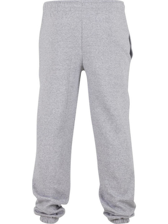 Basic Essential Παντελόνι Φόρμας χωρίς Λάστιχο Heathergrey