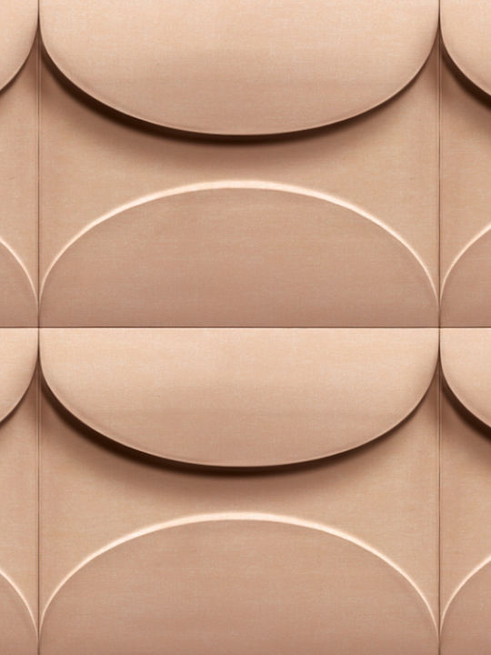 Wall Wallpaper Brown 3D Shape 34490 0.53x10.05m