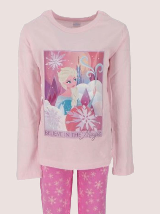 Disney Kids' Pajamas Winter White and Purple Frozen