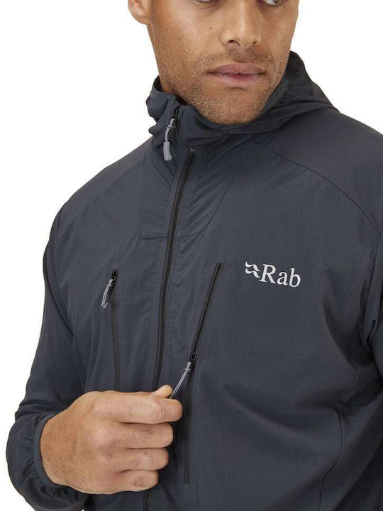 Winter Jacket Softshell Waterproof and Windproof Deep Ink