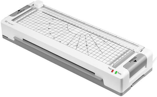 Tracer Desktop Laminator for A4 125 Microns with Cutter