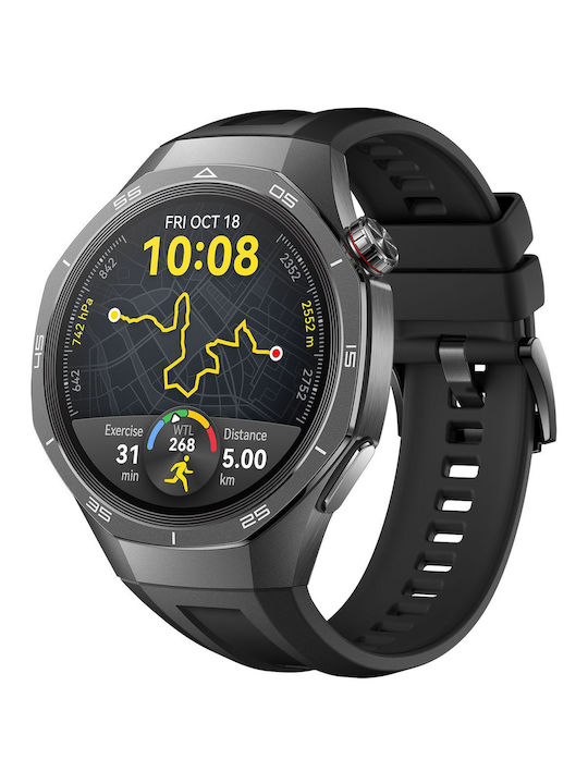 Huawei Watch GT 5 Pro 46mm mit Pulsmesser (Schwarz)