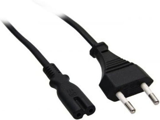 Powertech Euro - IEC C7 Cable 1.5m Black (CAB-P017)