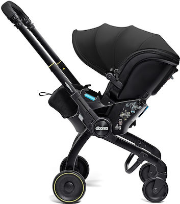 Doona 2 in 1 Baby Stroller Suitable for Newborn Nitro Black 8.3kg SP450-20-033-023